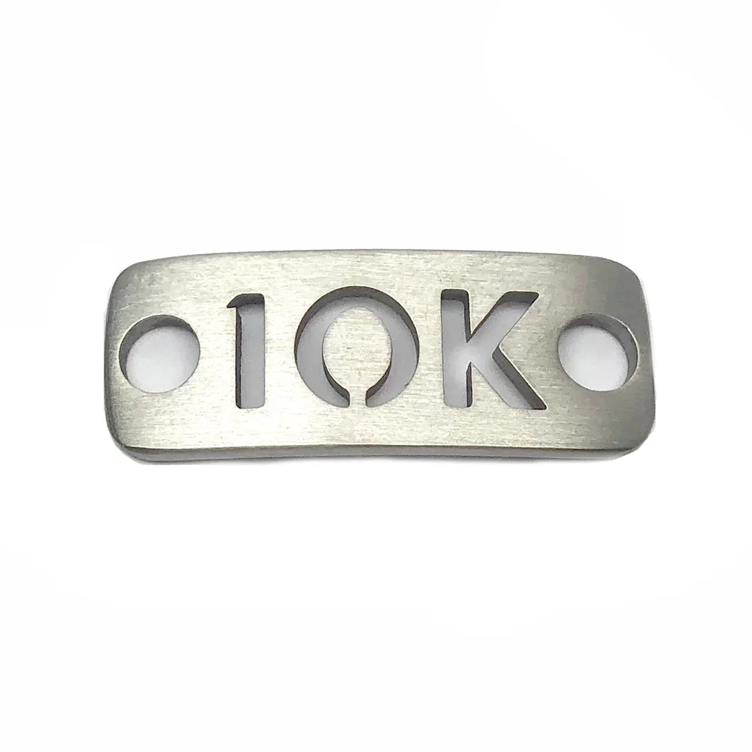 10K Running Shoe Tag