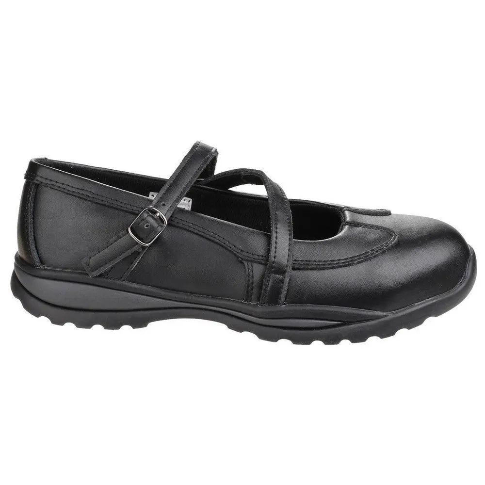Amblers Womens/Ladies 55 S1P Buckle Safety Shoes