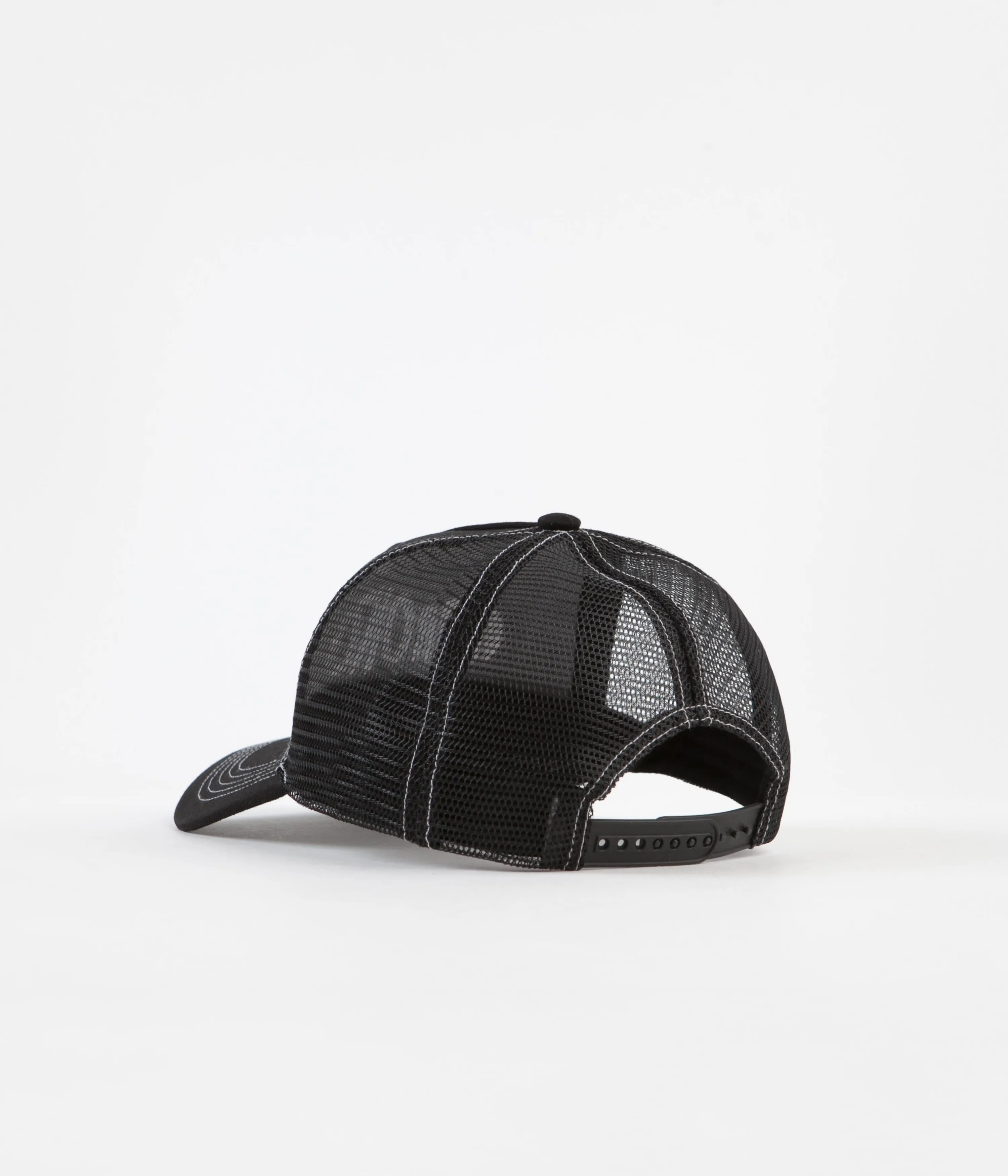 Bronze 56K Footprint Trucker Cap - Black