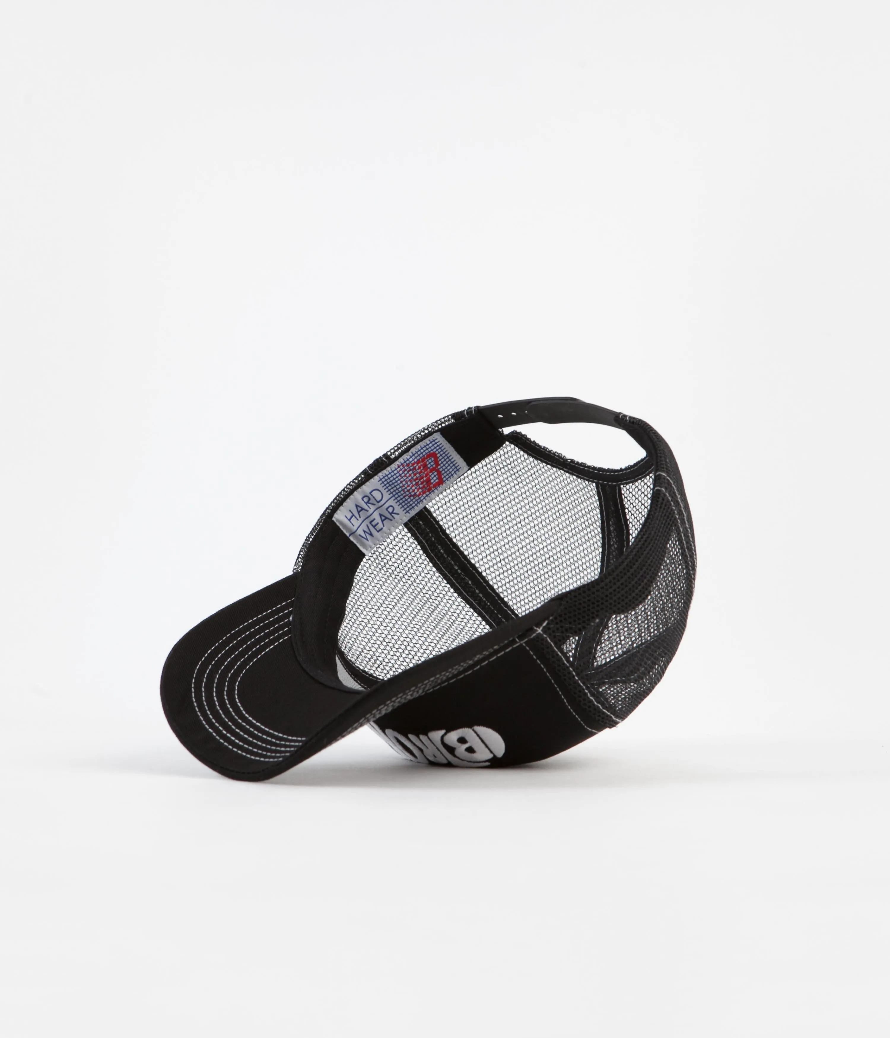 Bronze 56K Footprint Trucker Cap - Black