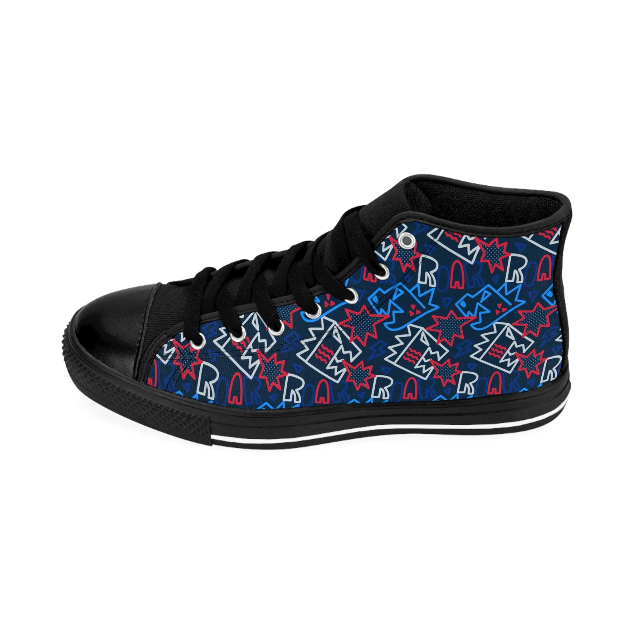 Cute Dinosaurs Men's Classic Sneakers