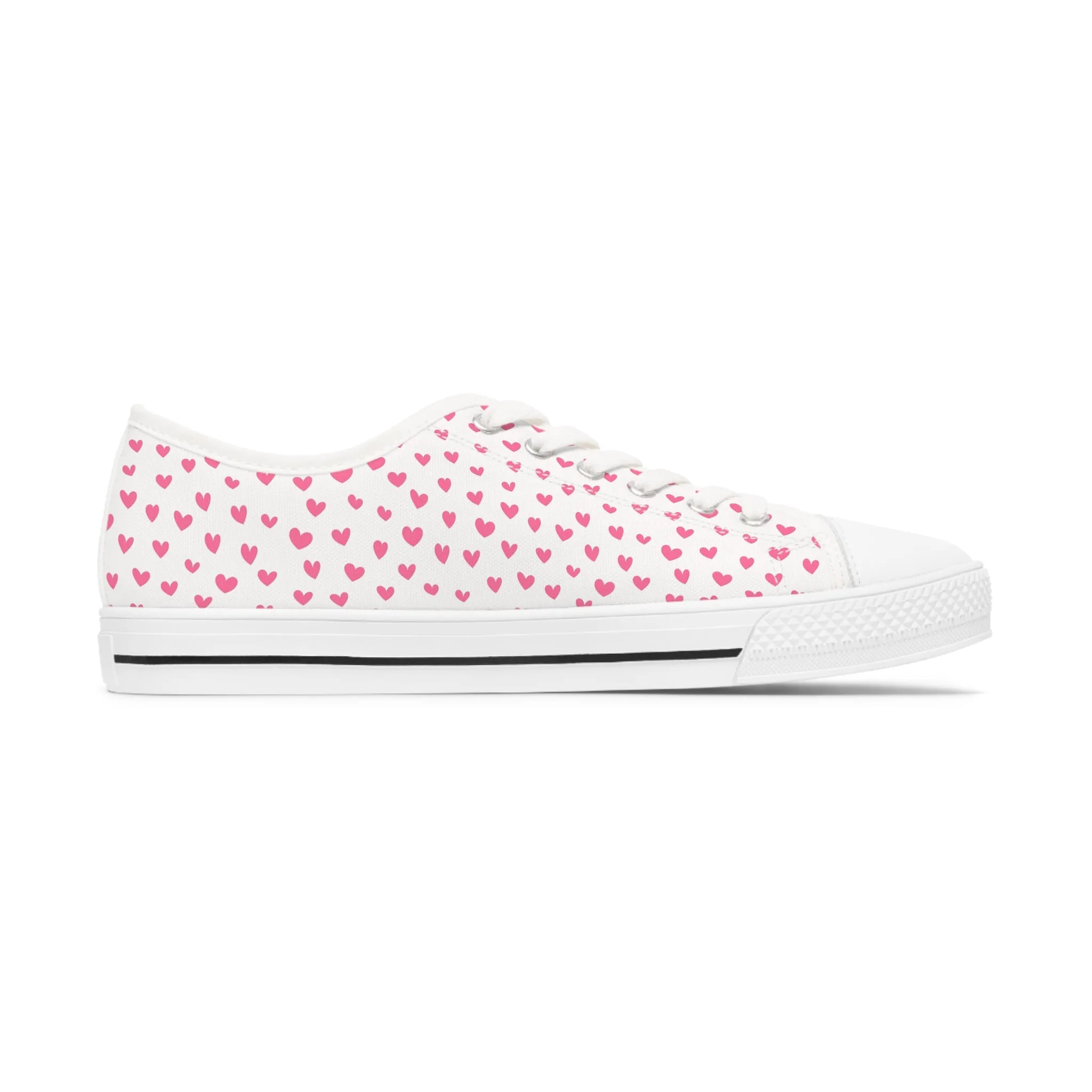 Hearts Women's Low Top Sneakers