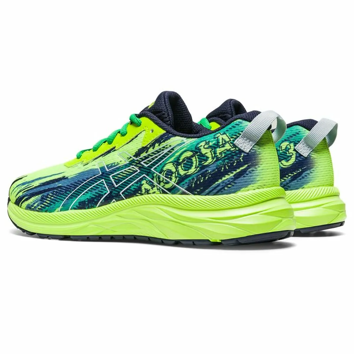 Running Shoes for Kids Asics Gel-Noosa Tri 13 GS Lime green
