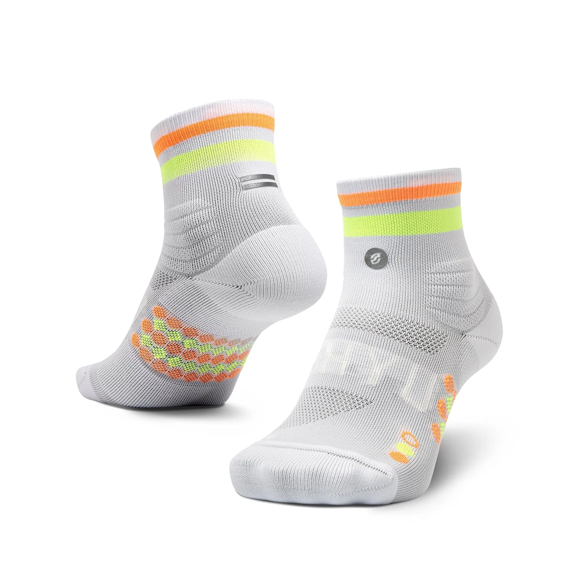 Shyu Racing Sock - White | Lime | Mango