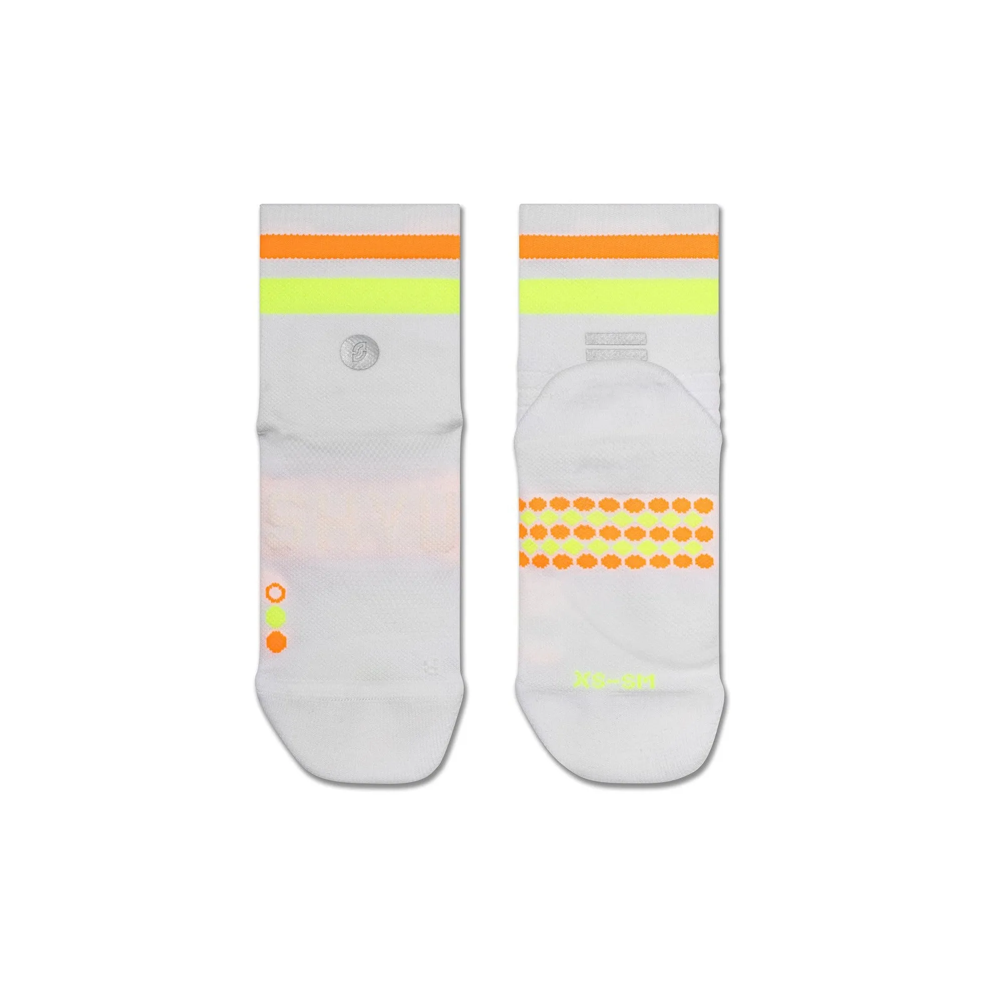 Shyu Racing Sock - White | Lime | Mango
