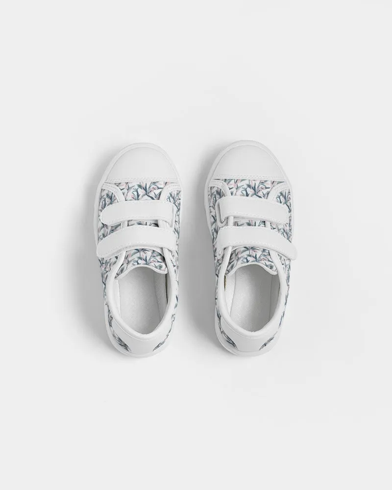 SMF Painted Leaves Kids Velcro Sneaker