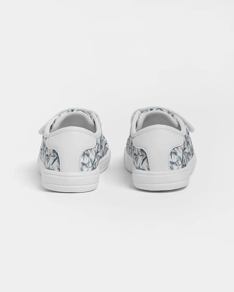 SMF Painted Leaves Kids Velcro Sneaker