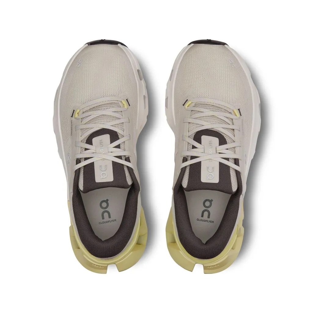 Women's On Cloudflyer 5 Running Shoe in Pearl | Hay