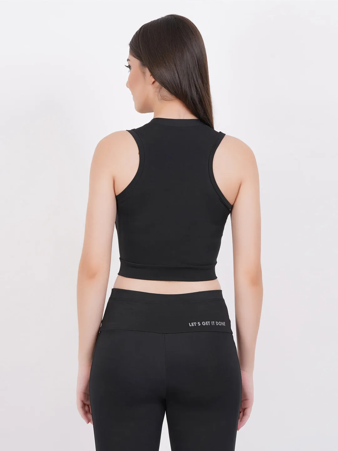 zip sports bra - women's high impact sports bra
